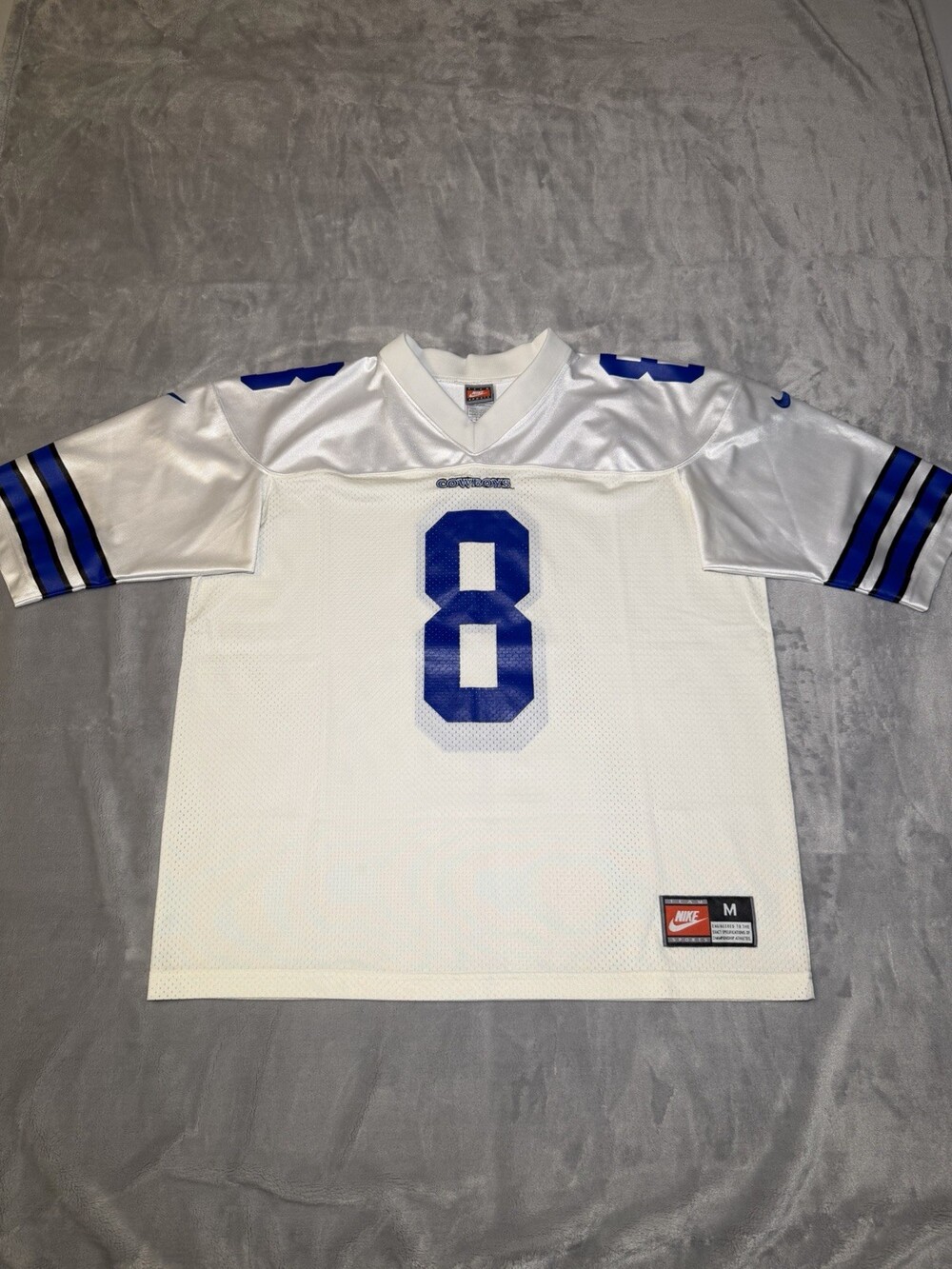 Vintage Team Nike Troy Aikman Football Jersey Dallas Cowboys NFL Men’s Size M